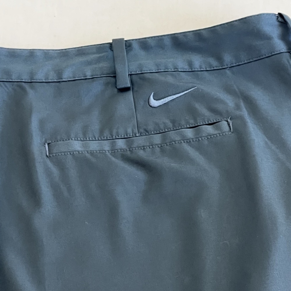 Nike Golf Fit Dry Pants Mens 40x30 Dark Grey Charcoal Performance Trousers - Picture 8 of 10